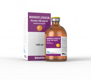 Marbofloxacin Bioveta 100 mg/ml roztwór do wstrzykiwań Marbofloxacin Bioveta 100 mg/ml roztwór do wstrzykiwań