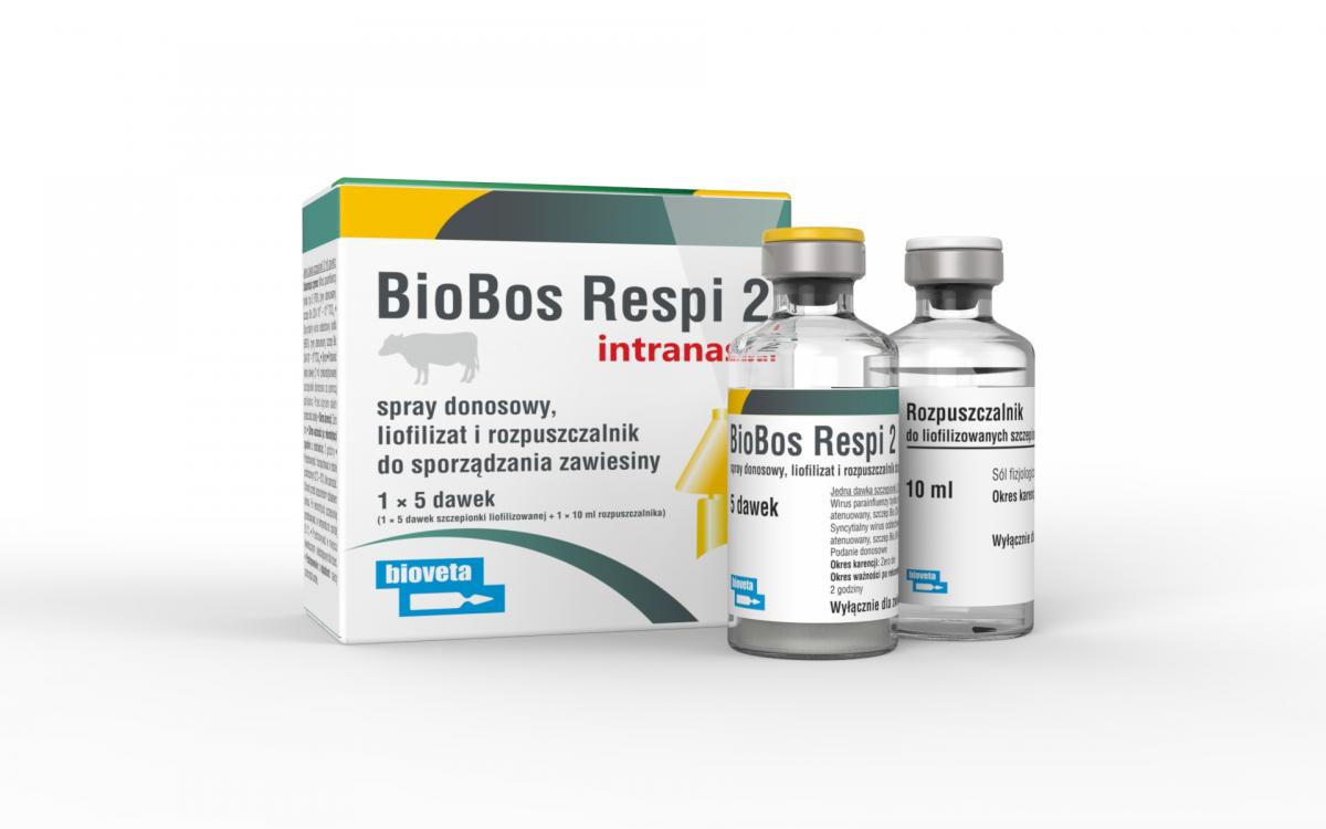 BioBos Respi 2 intranasal, liofilizat i rozpuszczalnik do sporządzania zawiesiny