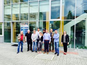 Wizyta gości z Polski w fabryce produktów weterynaryjnych Bioveta SA