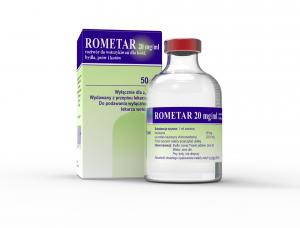 ROMETAR 20 mg/ml roztwór do wstrzykiwań