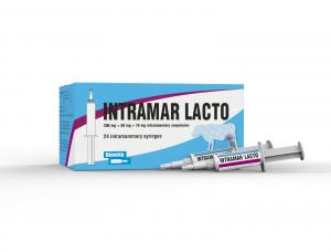 Intramar Lacto 200 mg + 50 mg + 10 mg zawiesina dowymieniowa dla bydła